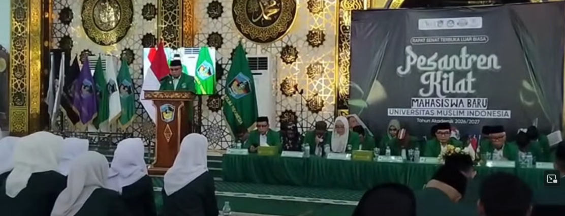 Pekan Pesantren Mahasiswa Baru  Tahun Akademik 2026/2027 Universitas Muslim Indonesia
